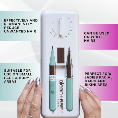 ONE TOUCH / Clean & Easy Home Electrolysis Kit Machine Hair