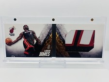 2013-14 Preferred LEBRON JAMES GU BOOKLET #/25 MASSIVE PRIME PATCH PARALLEL 👑