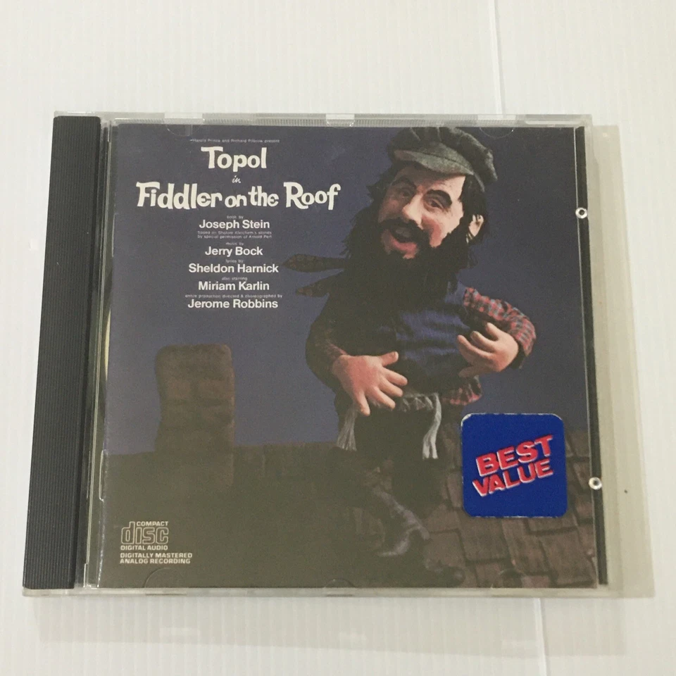 Topol in Fiddler on the Roof CD London Cast Musical - Image 2 of 4