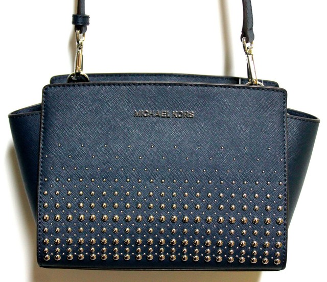 michael kors purses navy