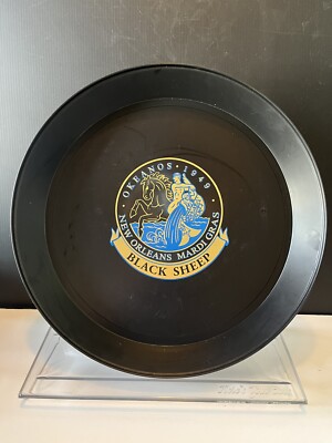  1949  Mardi Gras Okeanos Greek Titan Black Sheep Beer Tray New Orleans LA USA
