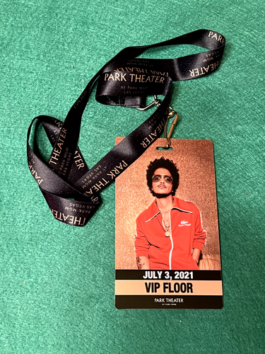 Bruno Mars VIP Concert Package Las Vegas July 3, 2021 - Picture 5 of 10