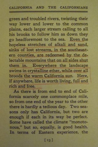 CALIFORNIA AND THE CALIFORNIANS by David Starr Jordan 1907 BRUCE BROUGH PRESS - 第 5/6 張圖片