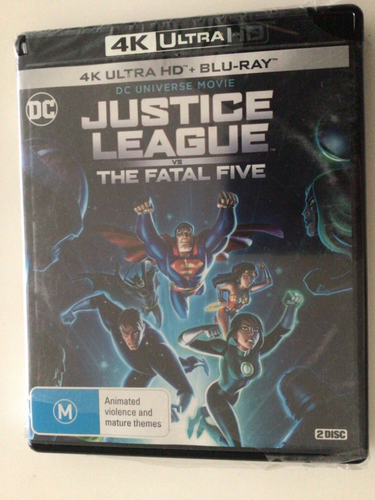 Justice League v Fatal Five (2019, 4K UltraHD 1 disc) See Description, BRAND NEW - Picture 2 of 4