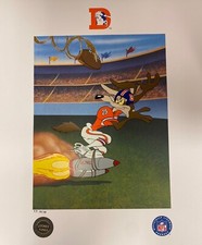 Toon Art Denver Broncos Warner Bros Bombs Awa...