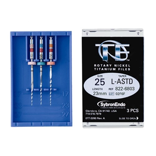 Kerr SybronEndo Dental TF verdrehte endodontische rotierende Feilen NiTi 3er-Pack 23 mm 27 mm - Bild 3 von 3