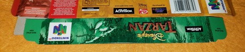 *Ohne Spiel* Disney's TARZAN Nintendo 64 N64 Original NUR OVP - Bild 15 von 24