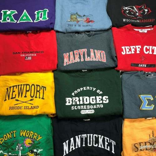 Mens Mystery Vintage Sweatshirt Bundle 