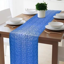 Sequin Table Runner 12 x 72inch Table Runner Royal Blue Sequin Table Cloths