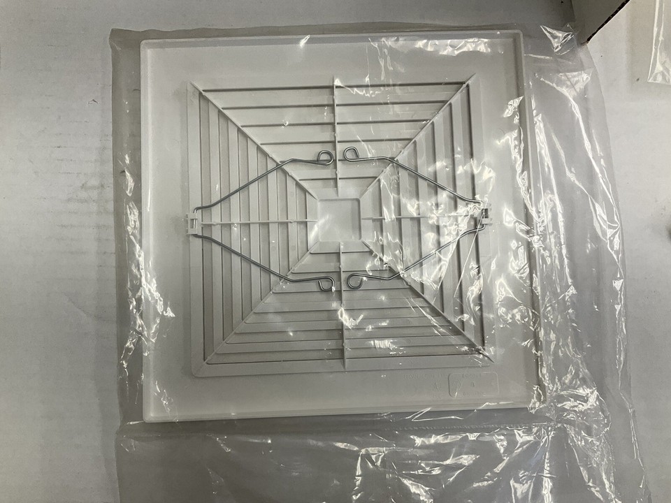 Broan BP46 NuTone Bathroom Fan Spring Mounted White Cover Low Profile ...