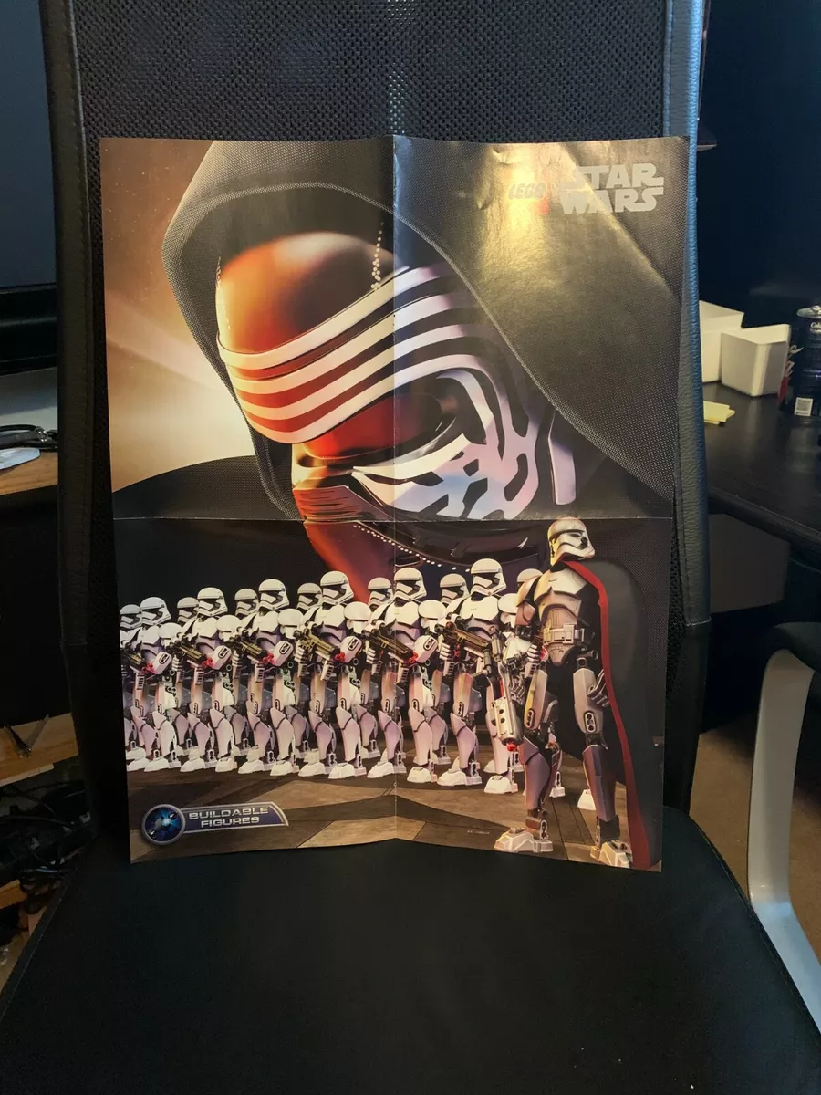 Lego Star Wars Poster Buildable Figures eBay