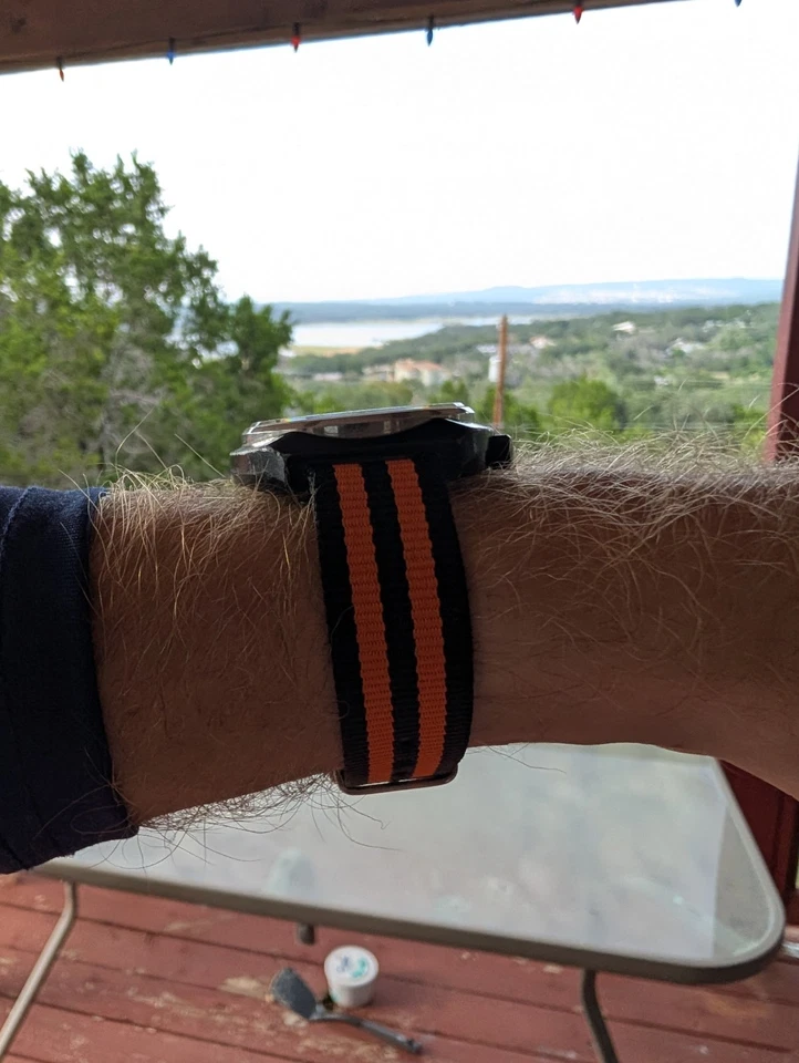 RARE Citizen Alarm Date V2 Custom Para Water 63-7019 Manual Wind 21J 42mm - Image 4 of 4