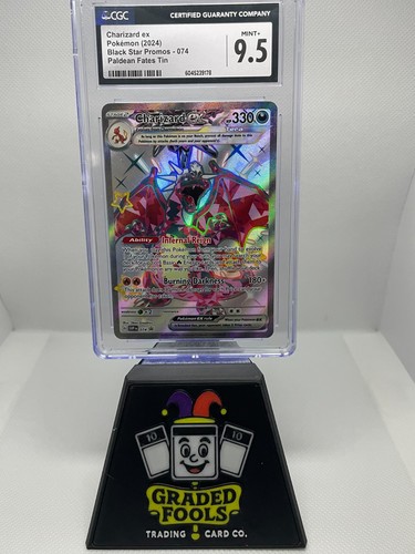 Charizard ex graded CGC 9.5 for sale on eBay