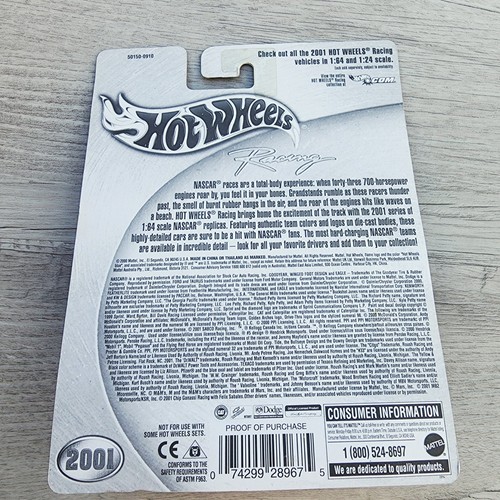 🏁2001 Hot Wheels Racing NASCAR #5 Kelloggs Chevrolet Monte Carlo/ Pitboard🏁🏁 - Picture 3 of 3