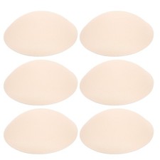 3 Pairs Seamless Round Bra Inserts Pads Removable Sponge For Bikini Swimwear