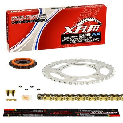 SILENT Kettensatz Suzuki GSF 650 Bandit /S CZ WVCZ 09-16 XAM AX G&B NIET GSF650