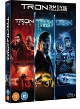 Tron: 3-movie Collection Tron: Ares  Tron: Legacy  Tron 1982 Region Free