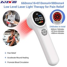 1760mW Class 4 Cold Laser Therapy for Humans Dogs Cats Hip Dysplasia Joint Pain