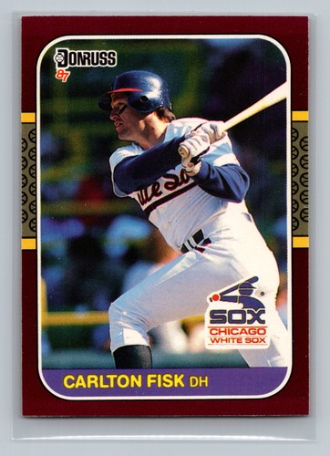 1987 Donruss Opening Day #232 Carlton Fisk Chicago White Sox