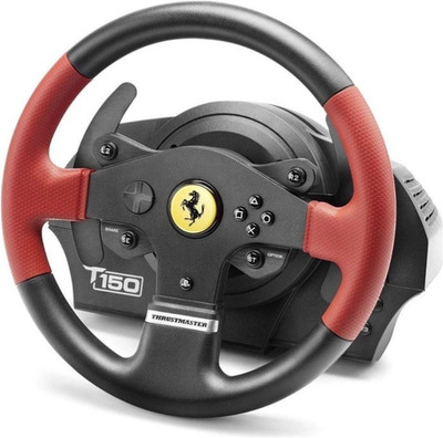 Thrustmaster T150 Pro Ferrari T3PA Pedale Lenkrad Force Feedback 1080° PS5 PC