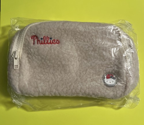Hello Kitty Philadelphia Phillies Sherpa Umhängetasche 2025 SGA 9.9.25 NEU