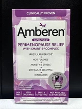 Amberen Advanced Perimenopause Relief Smart-B Complex - 60 Capsules - *Exp.12/25