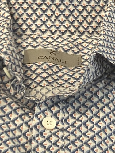 CANALI Button Down Shirt L