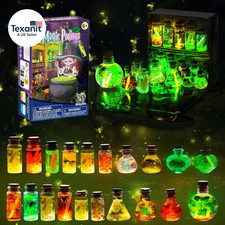 Magic Potions Craft Kit for Kids - Mix 20 Glow Witch Potion Bottles, Fairy Magic