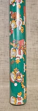 Hallmark Garfield Christmas Wrapping Paper Roll - Gift Kids Wrap - New NOS 1980s