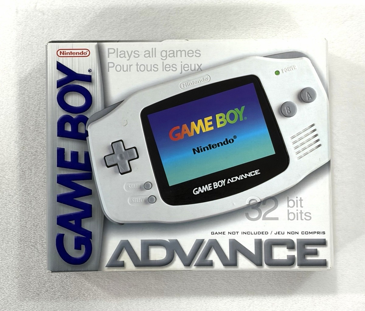 GAMEBOY ADVANCE ゲームボーイアドバンス本体ホワイト Nintendo Game Boy Advance Gaming Console - White for sale online