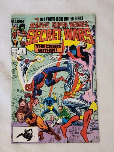 Marvel Super Heroes Secret Wars #3 (1984) 1st Appearances of Volcana & Titania