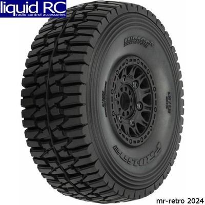 Pro-Line 1022410 1/7 Mirage TT Front/Rr MT Tires Mounted 17mm Black Raid 2