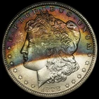 New Listing1898 O $1 Morgan Silver Dollar Amazingly Toned Coin