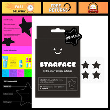 Hydrocolloid Star-Shaped Pimple Patches - 96 Count Acne Treatment, Clear Skin