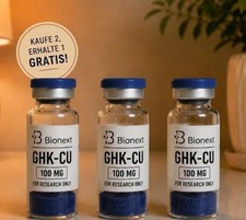 Kauf 2 Erhalt 3× GHK-Cu Copper Peptide 3×100 mg BIONEXT vial | For Research Only