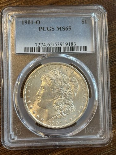 1901-O Morgan Silver Dollar PCGS MS65 – Original Luster – Classic US Silver