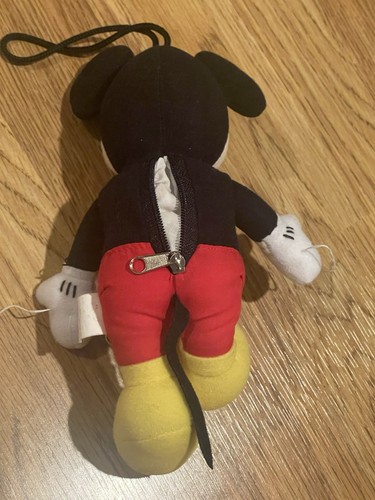 mickey mouse plush zipper pocket - Picture 8 of 9