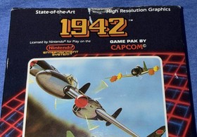 1942 Capcom (Nintendo Entertainment System NES) - Tested - Authentic
