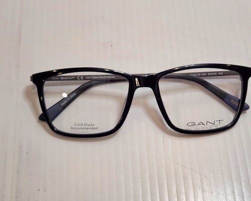 Gant GA 3173 001 Black Plastic, Metal Arms Full Rim 53-16-140 - Picture 2 of 10