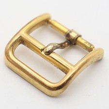 Hermes Fibbia 14mm Tono Oro Fibbia Orologio Uomo Accessorio Orologio Originale