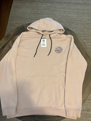 REEL LIFE ~ LARGE Rose Smoke Pullover Cotton-Poly Hoodie Hooded Sweatshirt