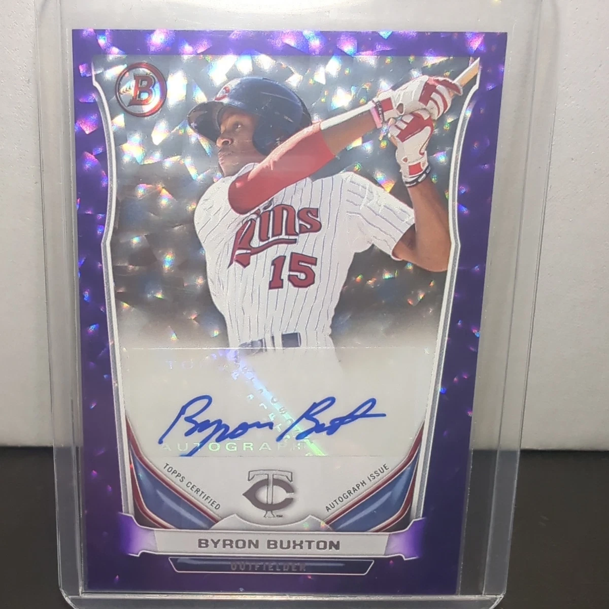 Byron Buxton Baseball Serial Numbered Sports Trading Cards