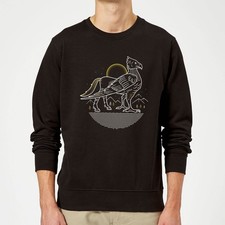 Image of Official Harry Potter Buckbeak Sweatshirt Adults Black