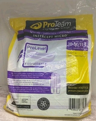 10 Pack Proteam Bags # 107313 to Fit Super Coach Pro 10 & GoFit10 Backpack