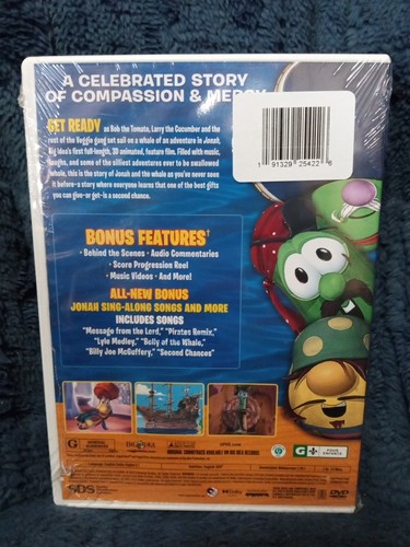 Jonah: A VeggieTales Movie (DVD, 2002) Sealed! Free Shipping! - Picture 2 of 2