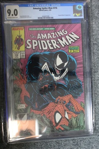 Amazing Spider-Man #316 / CGC 9.0 / White Pages 4546207009  SL8