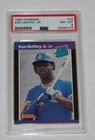 1989 Donruss Baseball Card #33 KEN GRIFFEY JR. ROOKIE RC Graded PSA 8 NM-MT