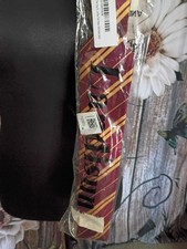 Landisun Boys Tie 3-6 Years Colors Necktie Red Gold