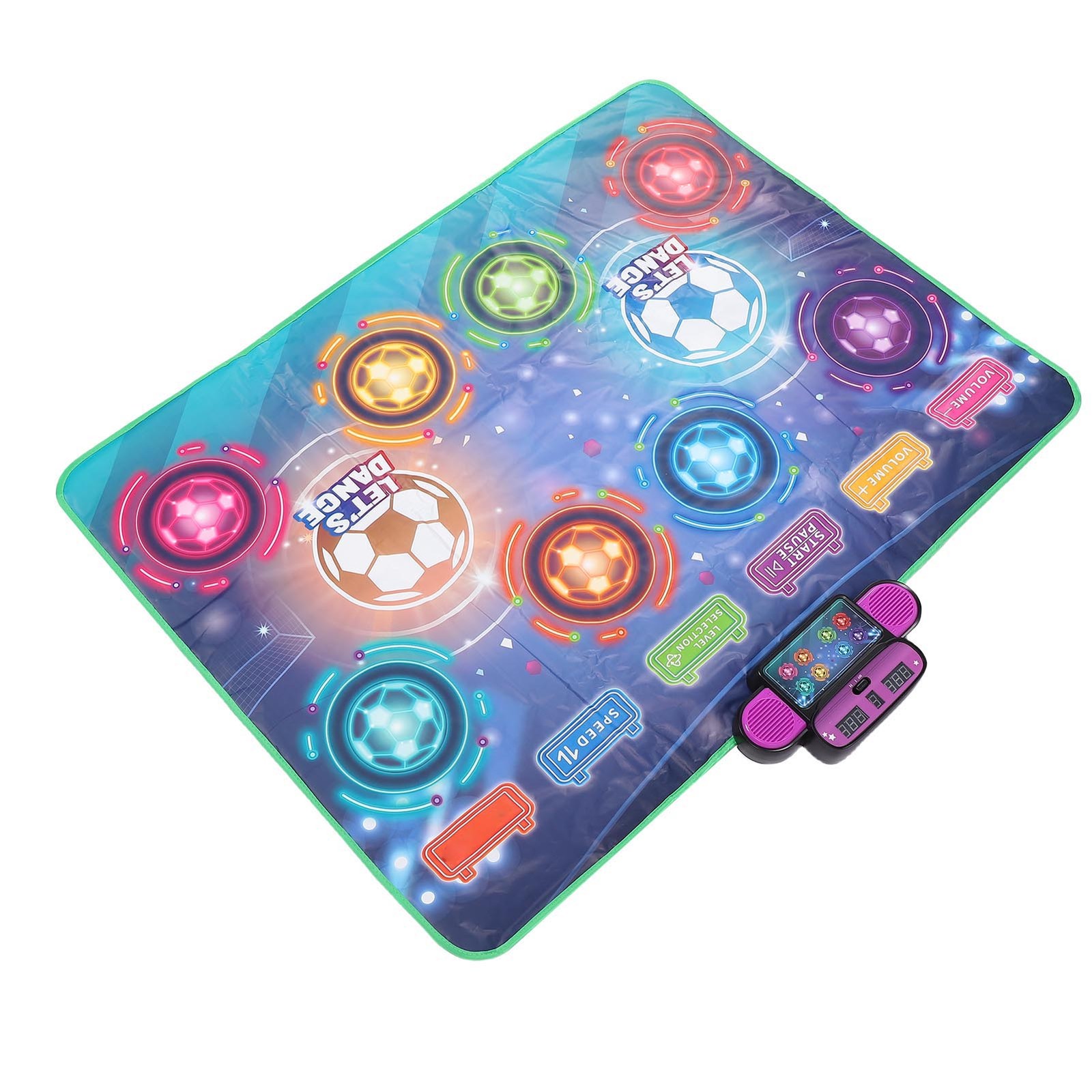 Interactive Dual Player Dance Mat For Kids Challenging Levels Easy To Use