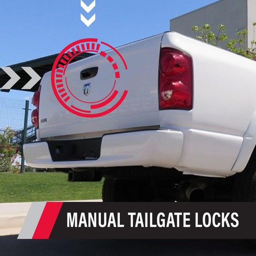 POP & LOCK – Manual Tailgate Lock for Dodge Ram 1500, 2500, and 3500, Fits 20... - Picture 2 of 7